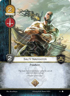 Navegante Salado (arza quillo!) Hijo del hierro +1 iniciativa