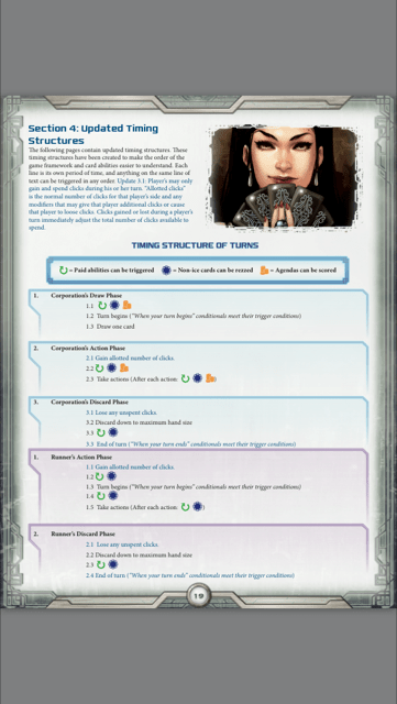 Estructura de turno en las faq 3.1