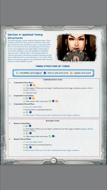 Estructura de turno en las faq 3.1.2
